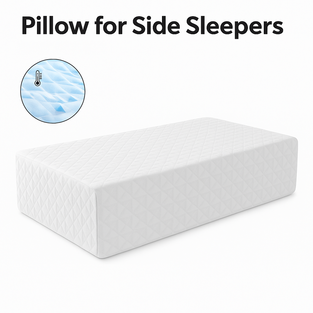 PillowDeluxe™ - Memory Foam Cube Pillow Pro
